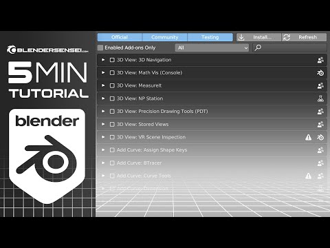How To Install Addons In Blender 3.1