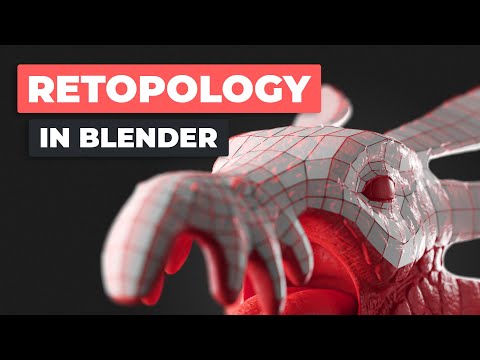 Retopology in Blender (Beginner Tutorial)