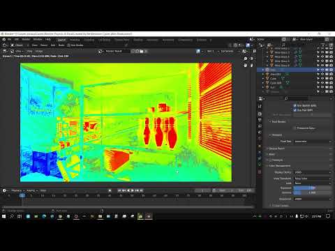 Use False Color Feature To Help Correctly Set Exposure In Blender