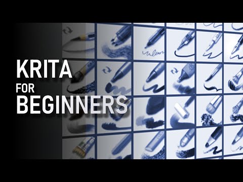 Complete KRITA tutorial AND Digital Painting Basics