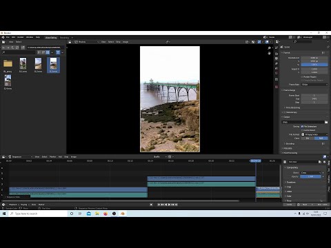 Blender 3 Tutorial: How To Edit Vertical Videos For YouTube Shorts.