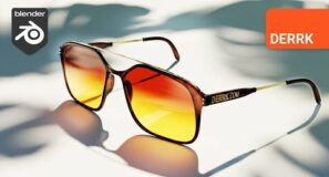Product Design in Blender: Sunglasses