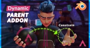 Want to Avoid Constraint HELL? Try This..  | Dynamic Parent Addon – Blender