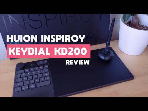 HUION Inspiroy KD200 Wireless Review + Giveaway (English Subs)