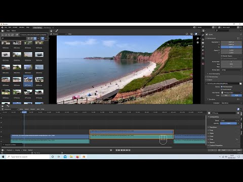 Blender 2.93 Video Editing Tutorial: Set Up Auto Proxies And Edit A Sequence Of Videos.