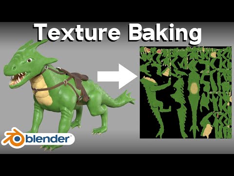 Texture Baking in Blender for Beginners (Tutorial)
