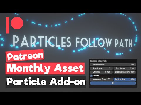 [Patreon Monthly Asset] Blender Add-on : Particle Pro