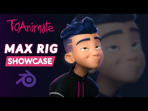Max Rig Showcase ⏩ Blender Animation Course – TOAnimate