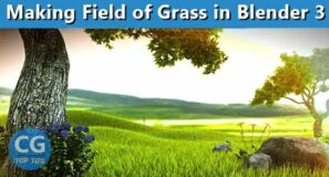 Create Grass Hill in Blender 3.0