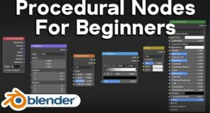 Procedural Nodes For Beginners (Blender Tutorial)