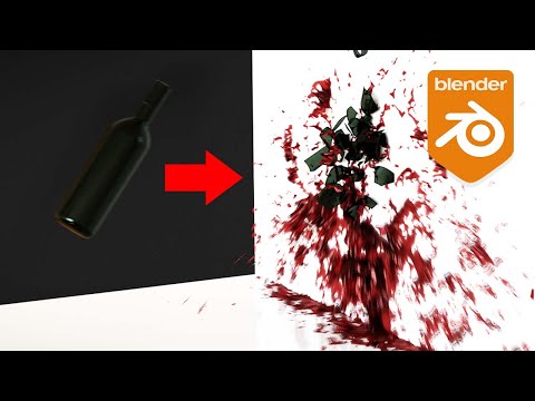 Blender Tutorial Creating a Bottle Breaking Simulation