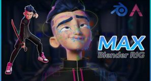 Max – Blender Animation Rig