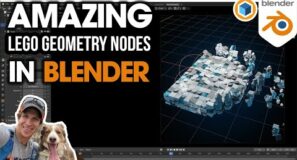 AMAZING Lego Geometry Node Setup FOR BLENDER