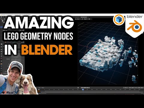 AMAZING Lego Geometry Node Setup FOR BLENDER