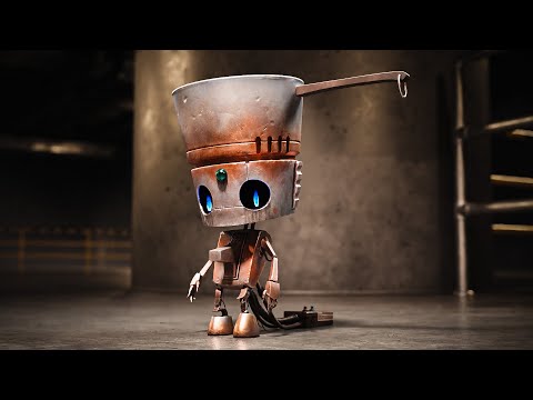 Pothead – Create a Hard Surface Character in Blender – Course Trailer