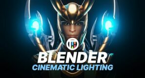 CINEMATIC LIGHTING TUTORIAL – BLENDER 3.0 EEVEE TUTORIAL