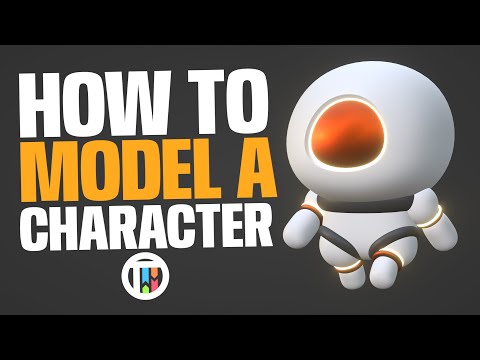 How to Model A Simple Character in Blender 3.0