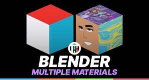 Blender 3.0 Eevee Tutorial – How to Add Multiple Images or Colors to ONE Object