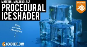 Make Realistic Ice in 10 minutes in Blender (Procedural) 2022