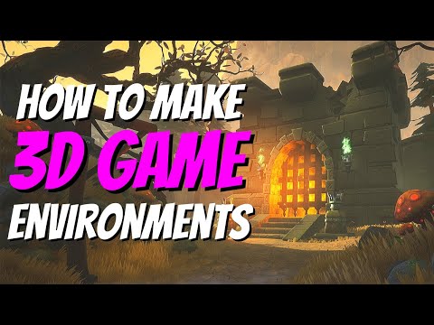 How to Create Game Environments using 3D Software