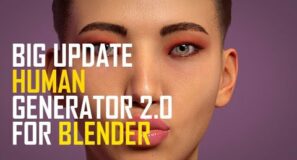 new blender human generator addon