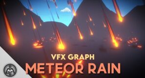 Unity VFX Graph – Meteor Rain Tutorial ( Trails + Trigger Events )