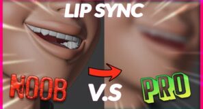 Avoid these Noob Mistakes when Animating Lip-Sync | NOOB vs PRO Animator #shorts