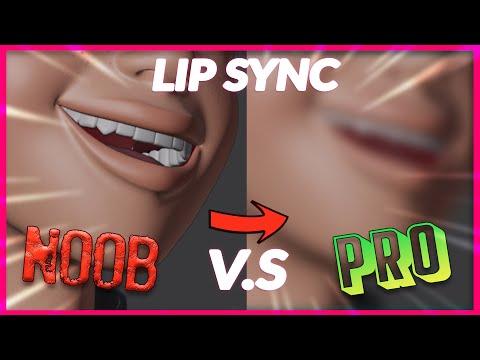 Avoid these Noob Mistakes when Animating Lip-Sync | NOOB vs PRO Animator #shorts
