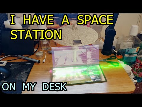 I Have A Space Station On My Desk – Blender