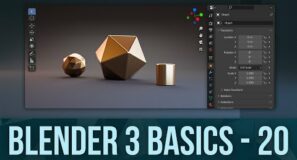 BLENDER BASICS 20: Materials and Lighting