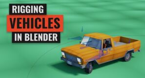 Car and Robot Rigging in Blender (Cubic Worlds Course Promo)