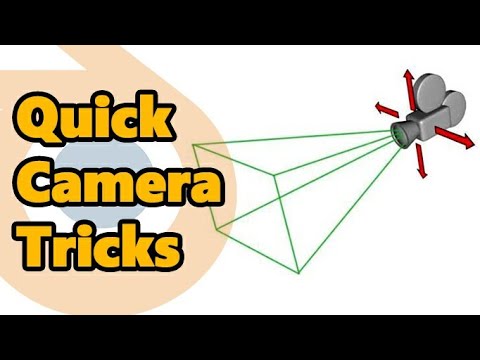 Camera Tips to increase your efficiency with Blender 3.0