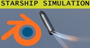 Simple Starship Simulation – Blender