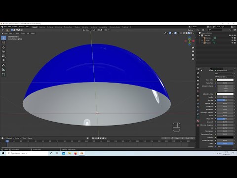 Blender 2.93 Tutorial: How To Apply A Different Color To The Backface Of An Object.