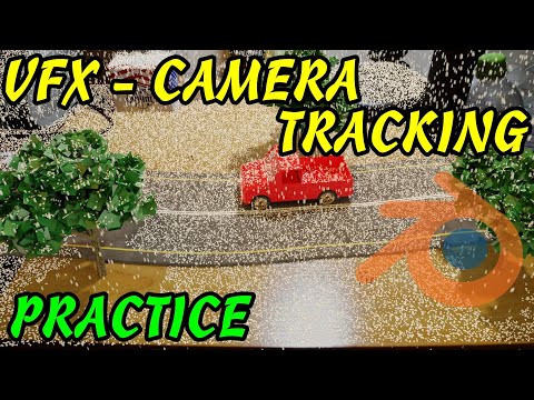 VFX Camera Tracking Practice – Blender Rookie