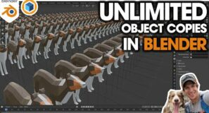 UNLIMITED Object Copies in Blender? How to Use Collection Instances