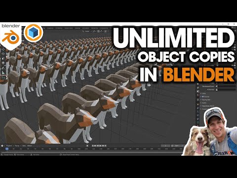 UNLIMITED Object Copies in Blender? How to Use Collection Instances