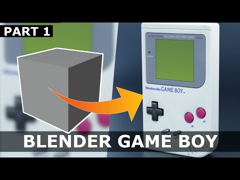 Tutorial: Blender Gameboy – Part 1