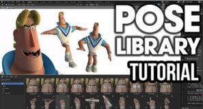 How to Use the Pose Library In Blender!