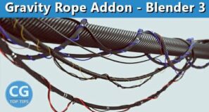 Gravity Rope Addon – Create and simulate ropes easily in Blender 3