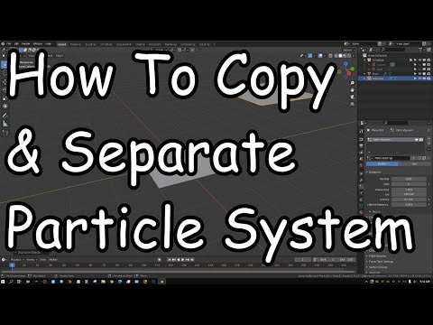 Answering A Question: Tell me how to copy the particle settings, but so that it is a unique copy?