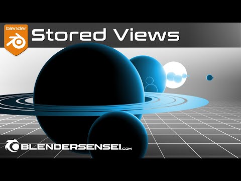 Stored Views – Blender Addon