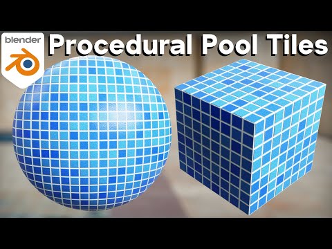 Procedural Pool Tiles (Blender Tutorial)