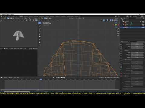 29 blender tips   how to reduce the collider gap of a cloth simulation