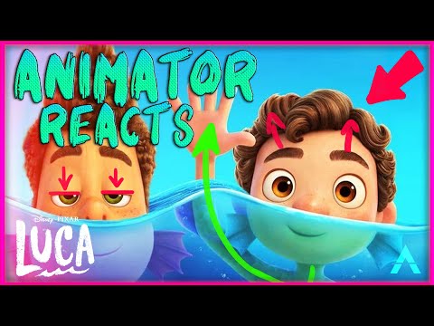 ANIMATOR REACTS TO LUCA! – Animation Analysis of Pixar’s Luca!