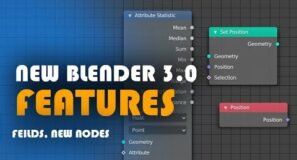new blender 3 geometry nodes features