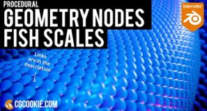 Fish Scales in Blender: How to Cover Any Object With Scales (Geometry Nodes)