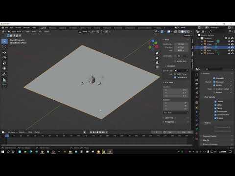 Use Backface Culling To Make Objects Transparent Based On Perspective – Blender