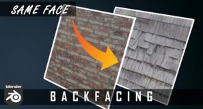 Blender | Two Textures On One Face | Backfacing