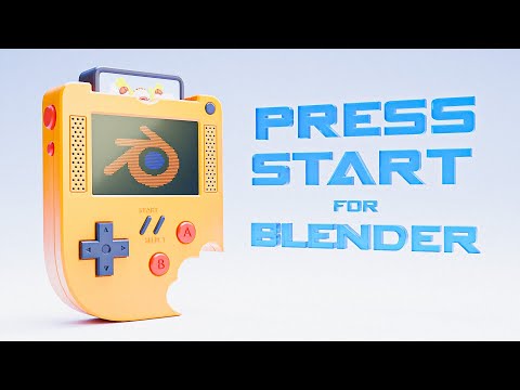 PRESS START –  To Begin Your Blender Journey  (Course Teaser)